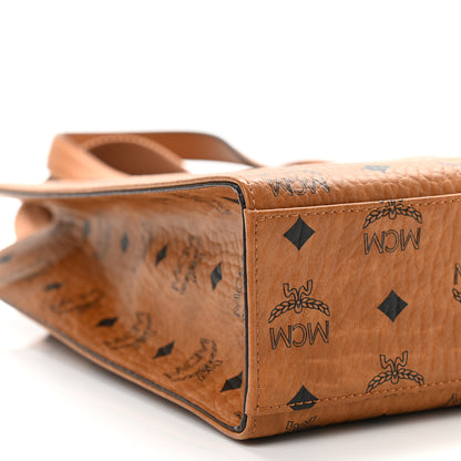 MCM Visetos Klassik Tote Cognac 10 of 11