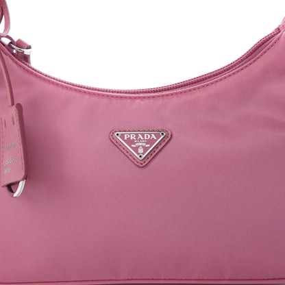 Prada Tessuto Nylon Mini Re-Edition 2000 Bag Begonia 9 of 11