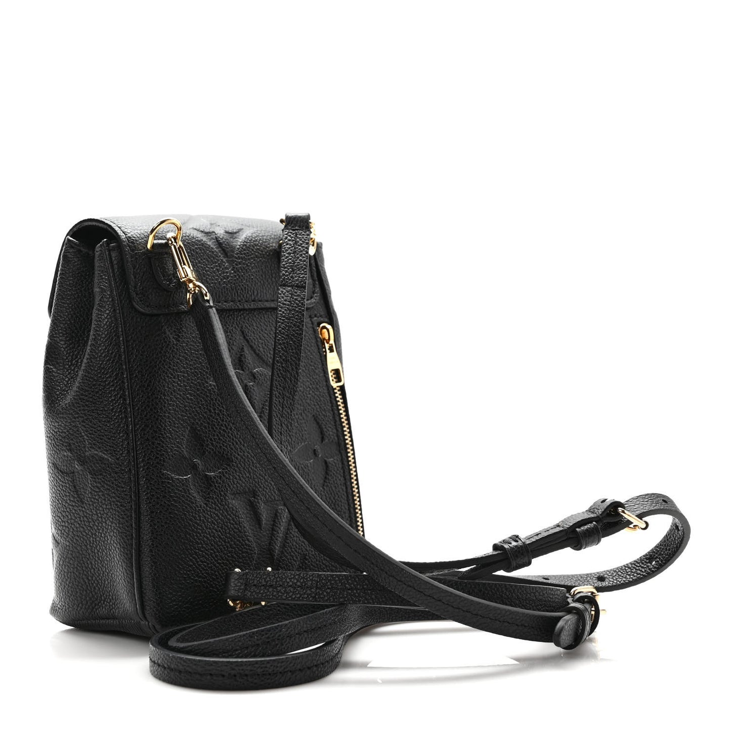 Empreinte Monogram Giant Tiny Backpack Black