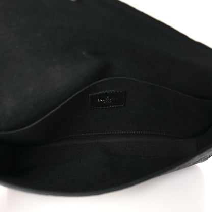 Louis Vuitton Empreinte Pochette Felicie Chain Wallet Black 6 of 10