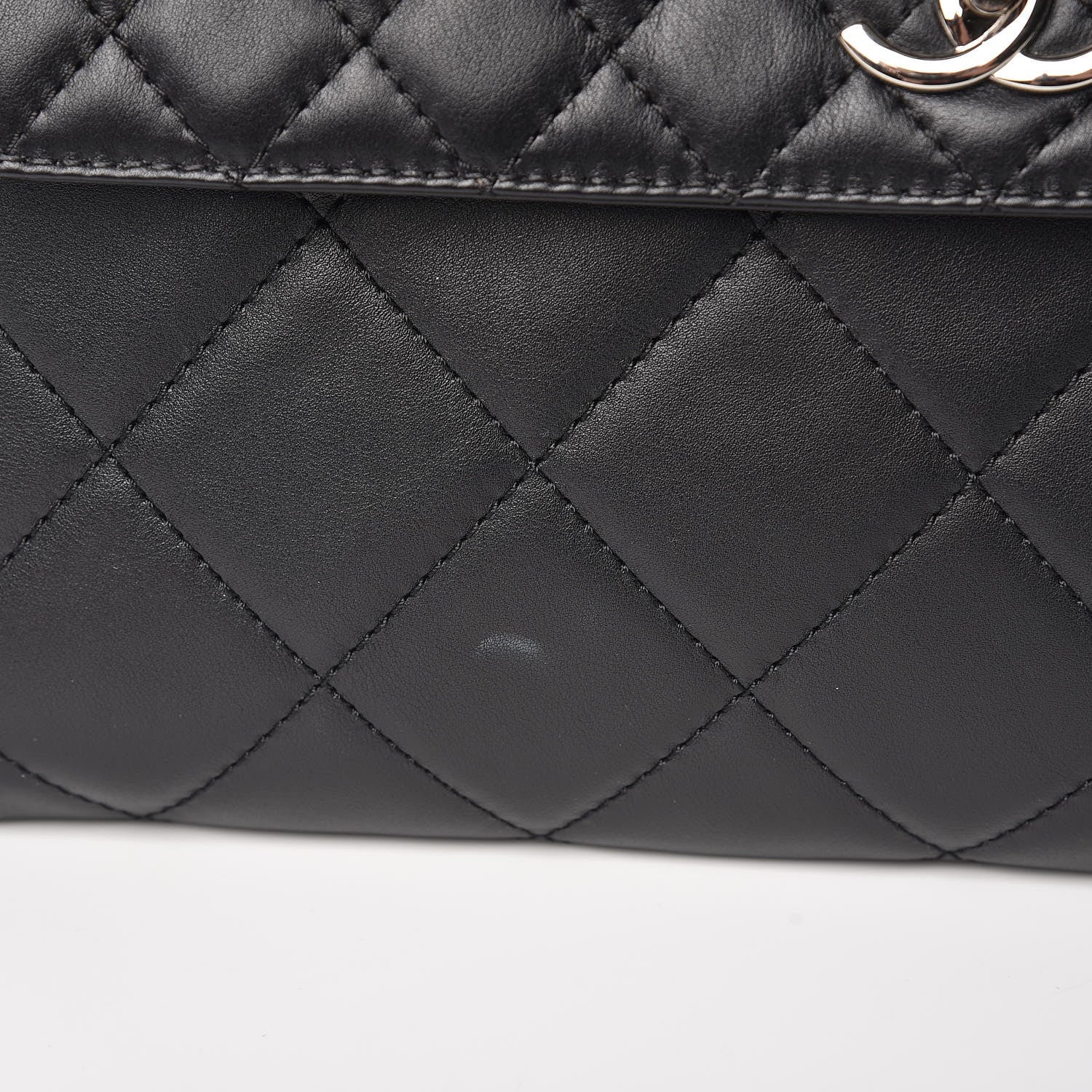 Chanel Calfskin Quilted In The Business Flap Bag Black 14 of 15