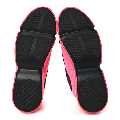 Prada Knit Cloudbust Sneakers 40 Rosa Fluo Black 6 of 8