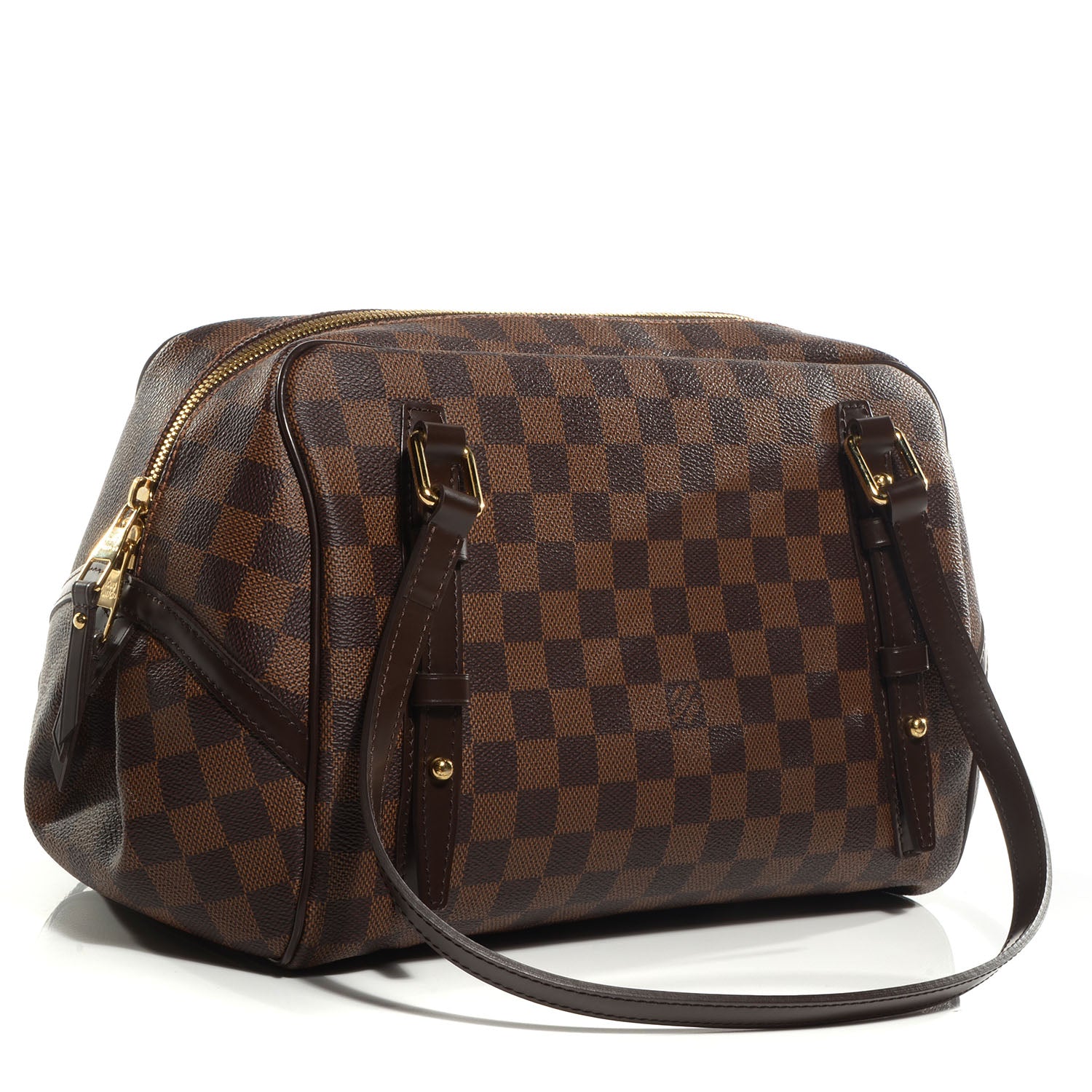Louis Vuitton Damier Ebene Rivington GM 3 of 8