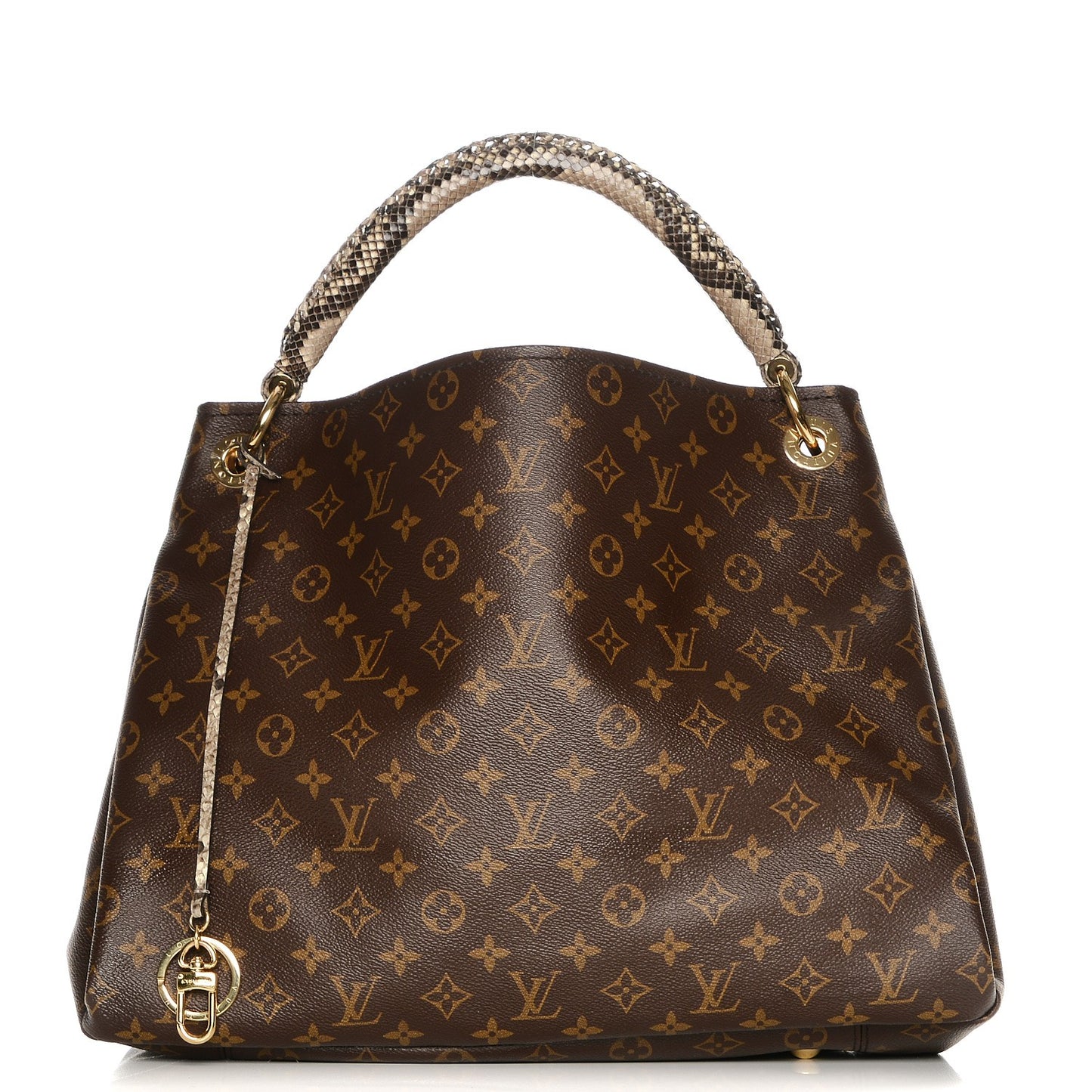 Snakeskin Monogram Artsy MM
