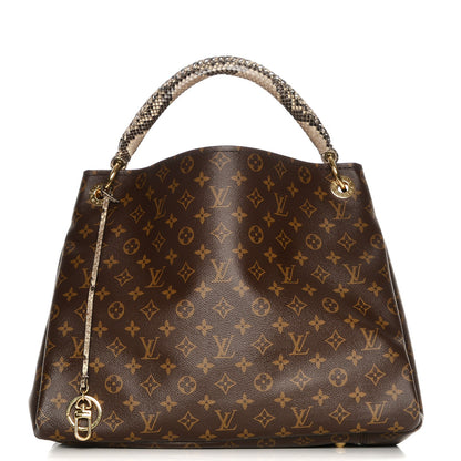 Louis Vuitton Snakeskin Monogram Artsy MM 1 of 12