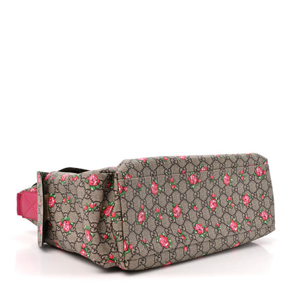 Gucci GG Supreme Monogram Rose Bud Diaper Bag Pink 3 of 12