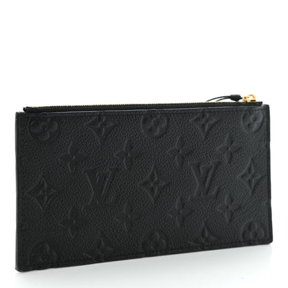 Louis Vuitton Empreinte Felicie Chain Wallet Zippered Insert Black 3 of 8