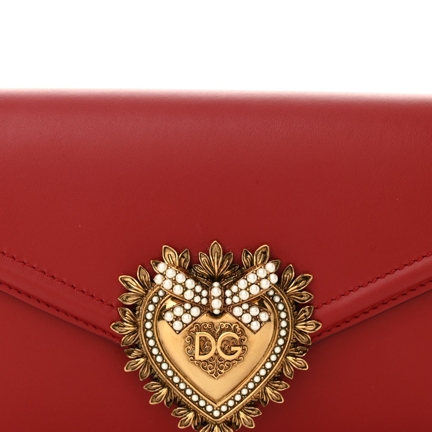 Agnello Vitello Devotion Belt Bag 85 34 Red