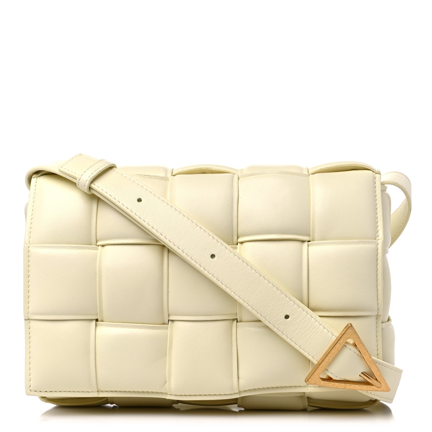 Bottega Veneta Nappa Maxi Intreccio Padded Cassette Crossbody Bag Zest 1 of 10