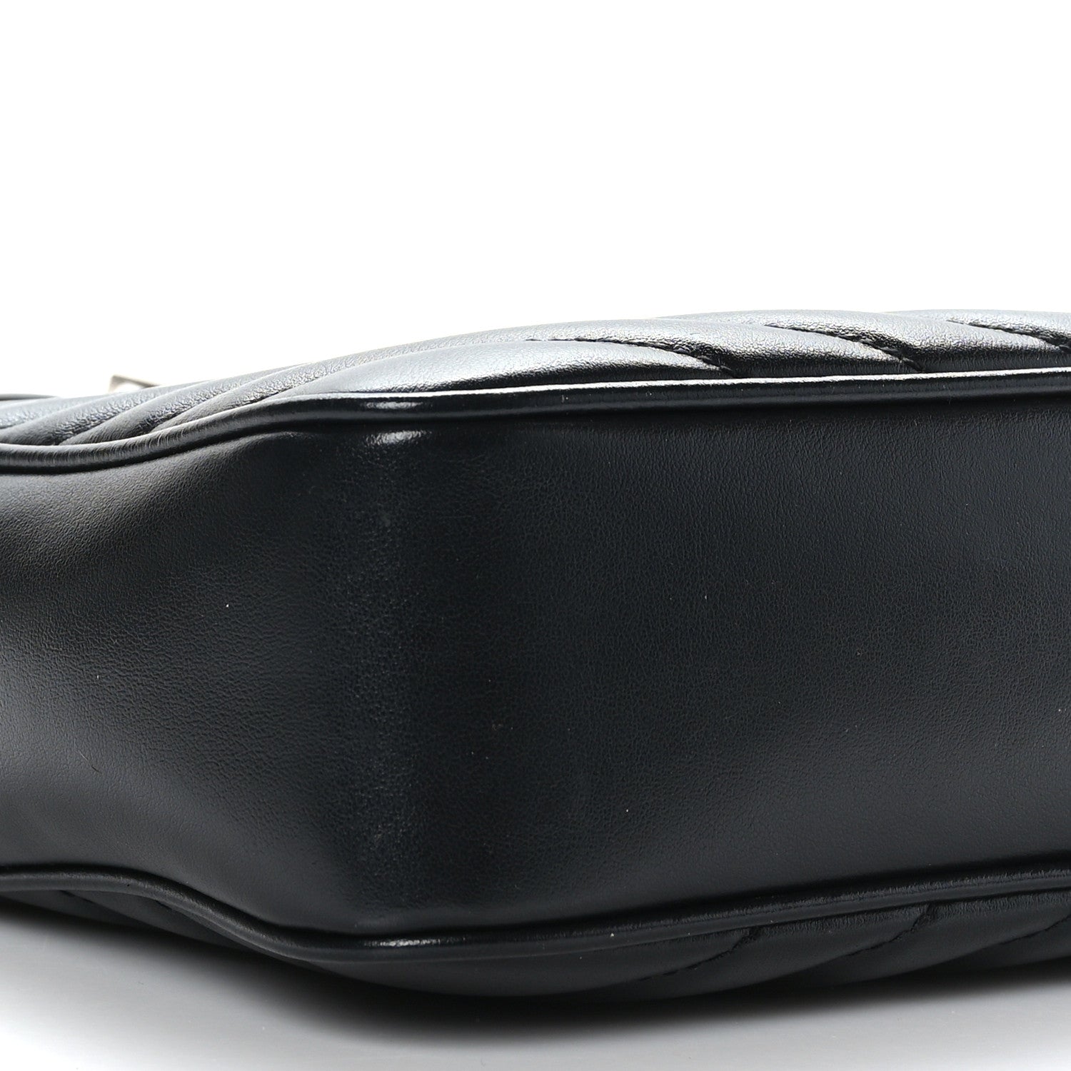 Saint Laurent Calfskin Matelasse Monogram Lou Camera Bag Black 8 of 9
