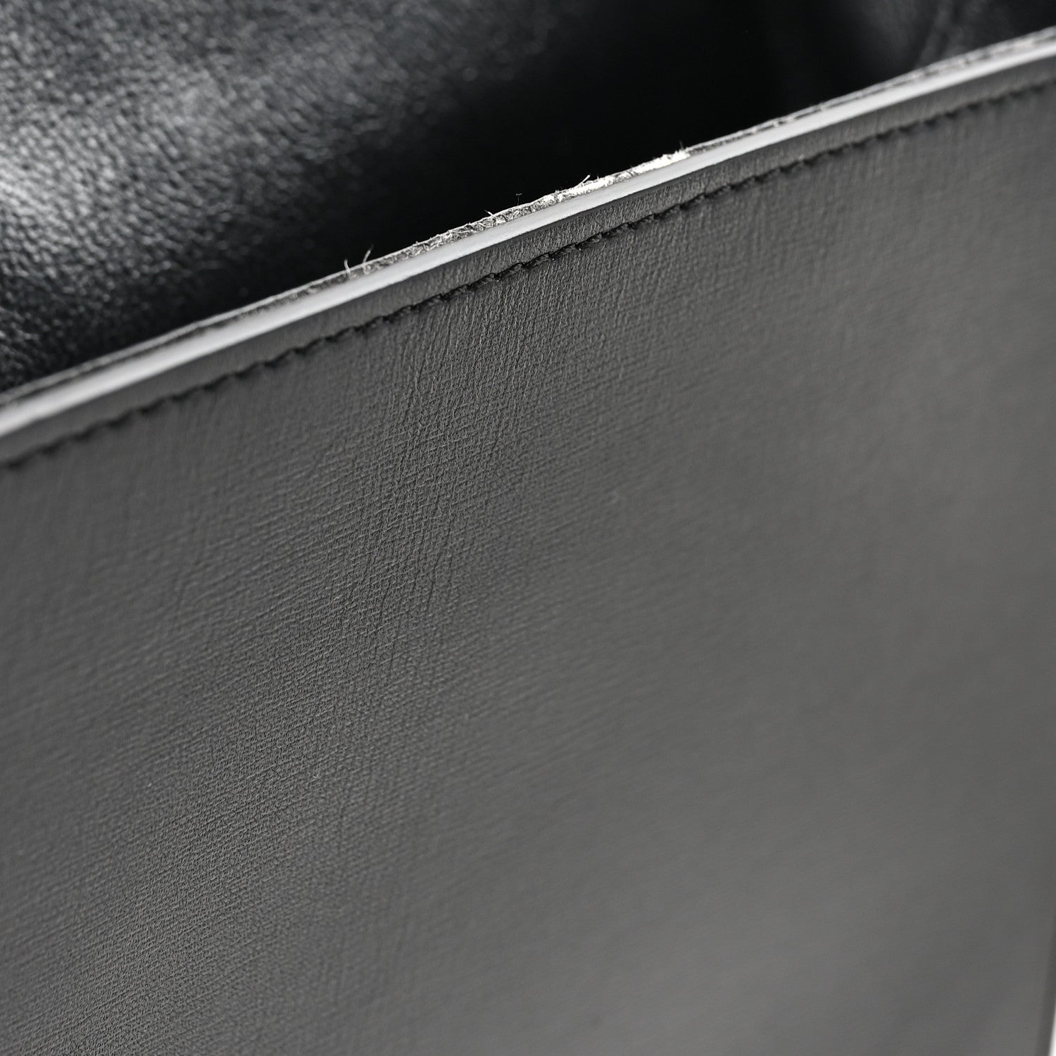 Celine Satin Calfskin Medium Trotteur Black 11 of 11