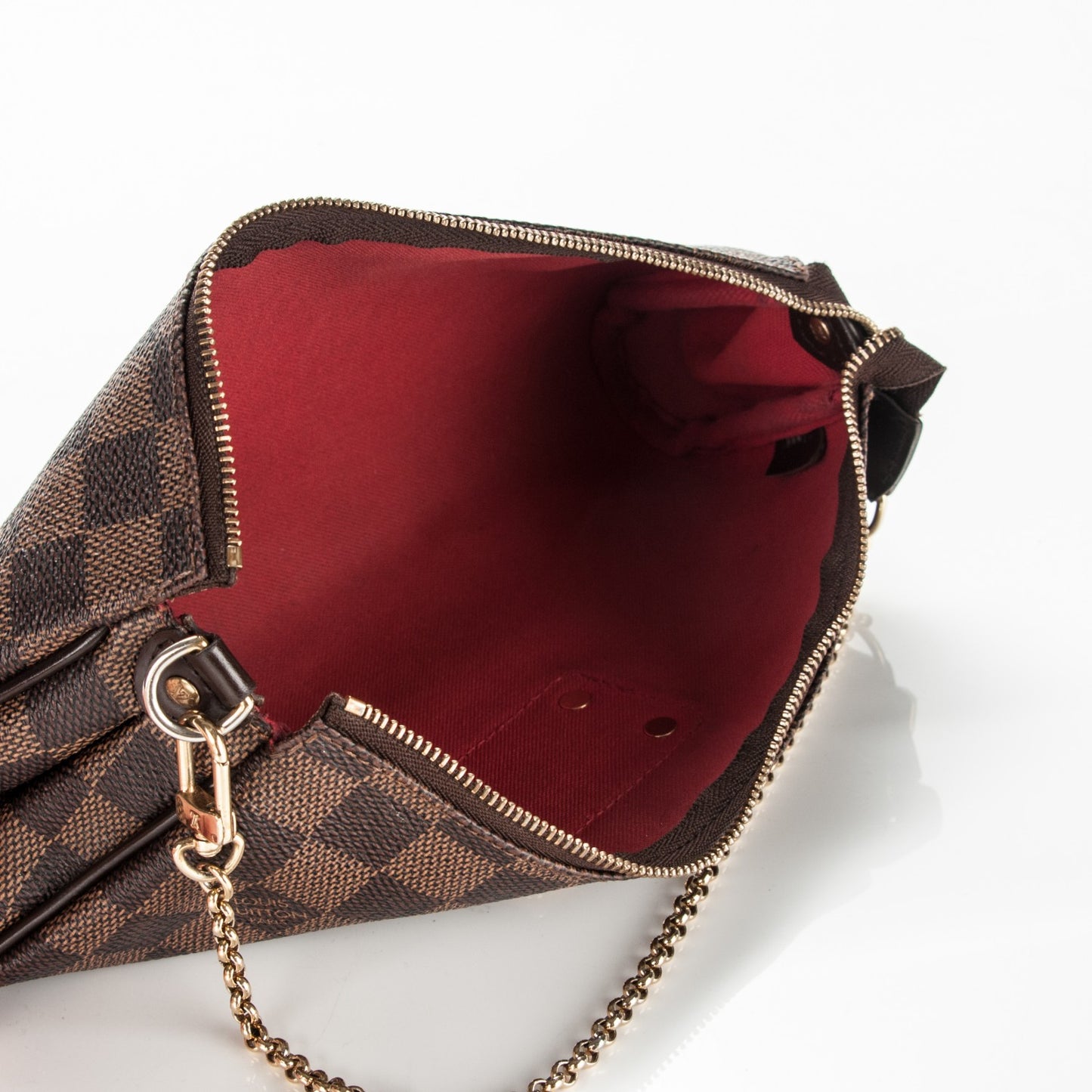 Damier Ebene Eva Clutch