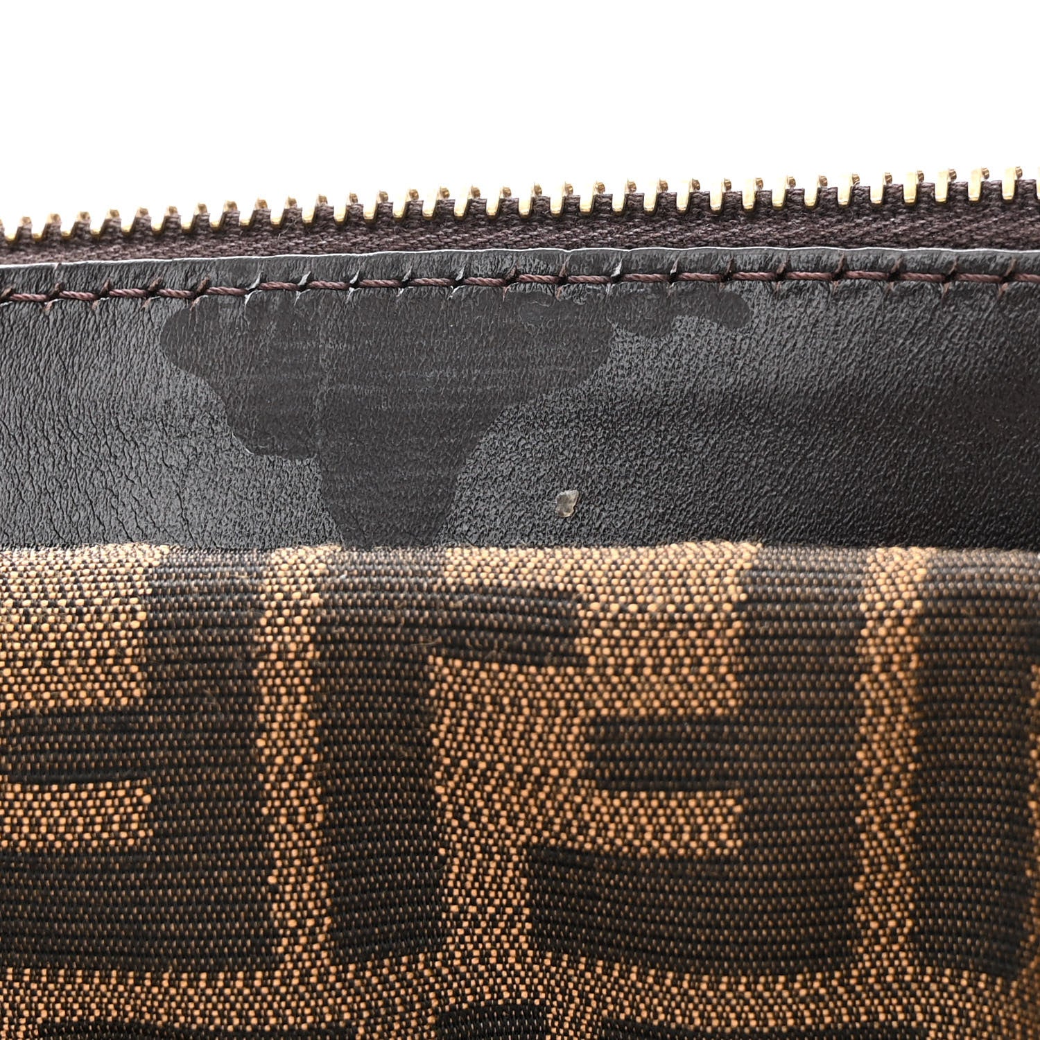 Fendi Zucca Large Chef Shopper Tote Tobacco 11 of 15