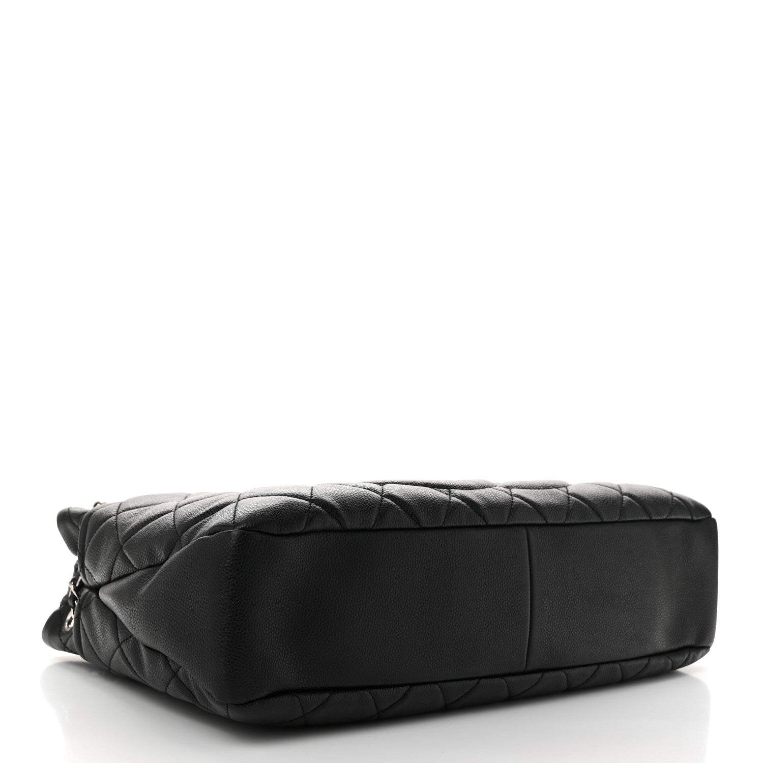 Chanel Quilted Grand Shopping Tote GST Black 14 of 21