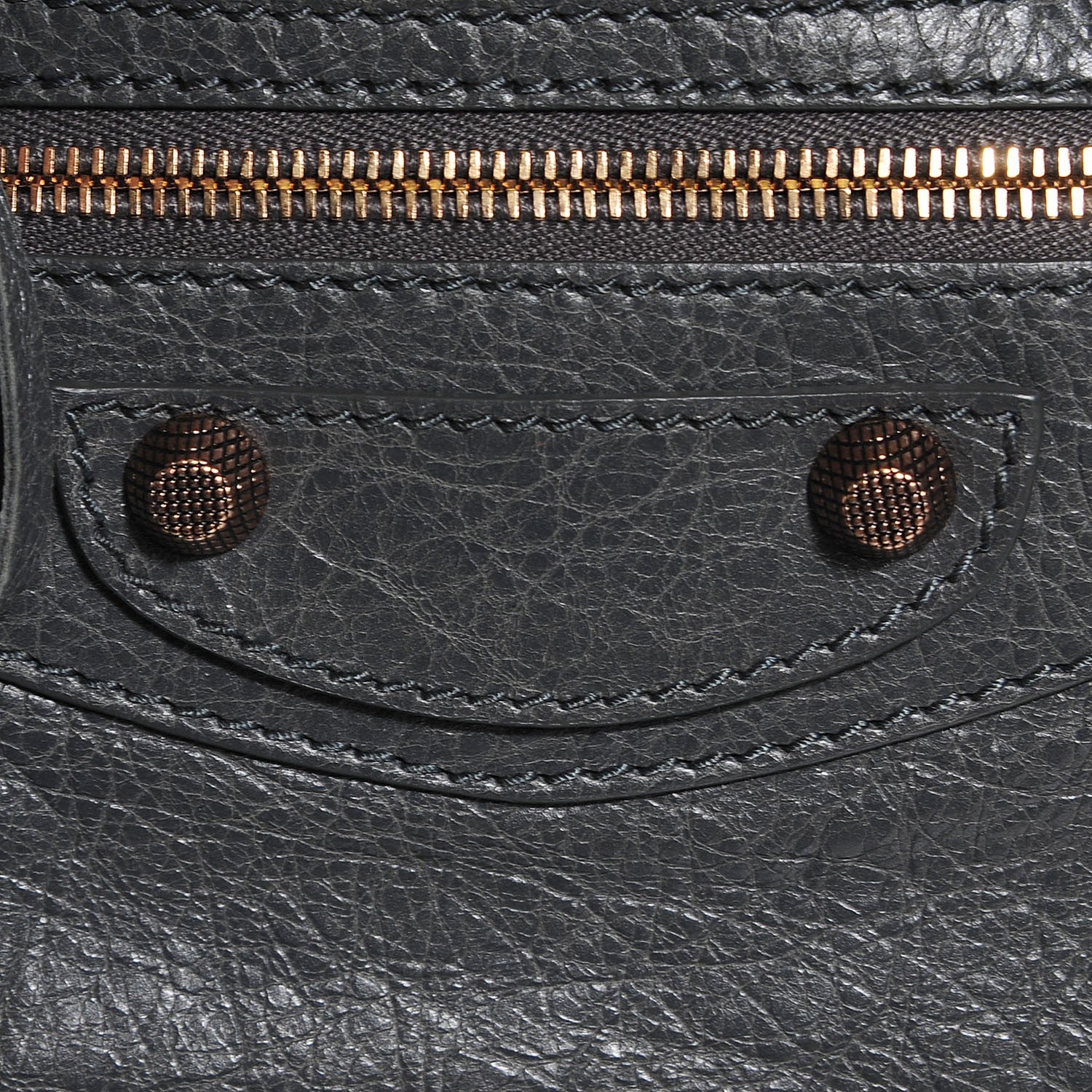 Balenciaga Agneau Giant 12 Rose Gold Hardware City Gris Tarmac 8 of 14