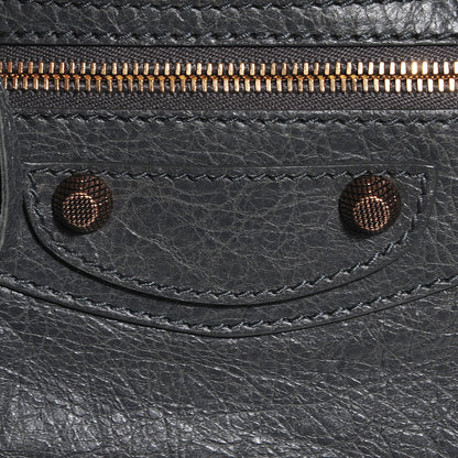 Balenciaga Agneau Giant 12 Rose Gold Hardware City Gris Tarmac 8 of 14