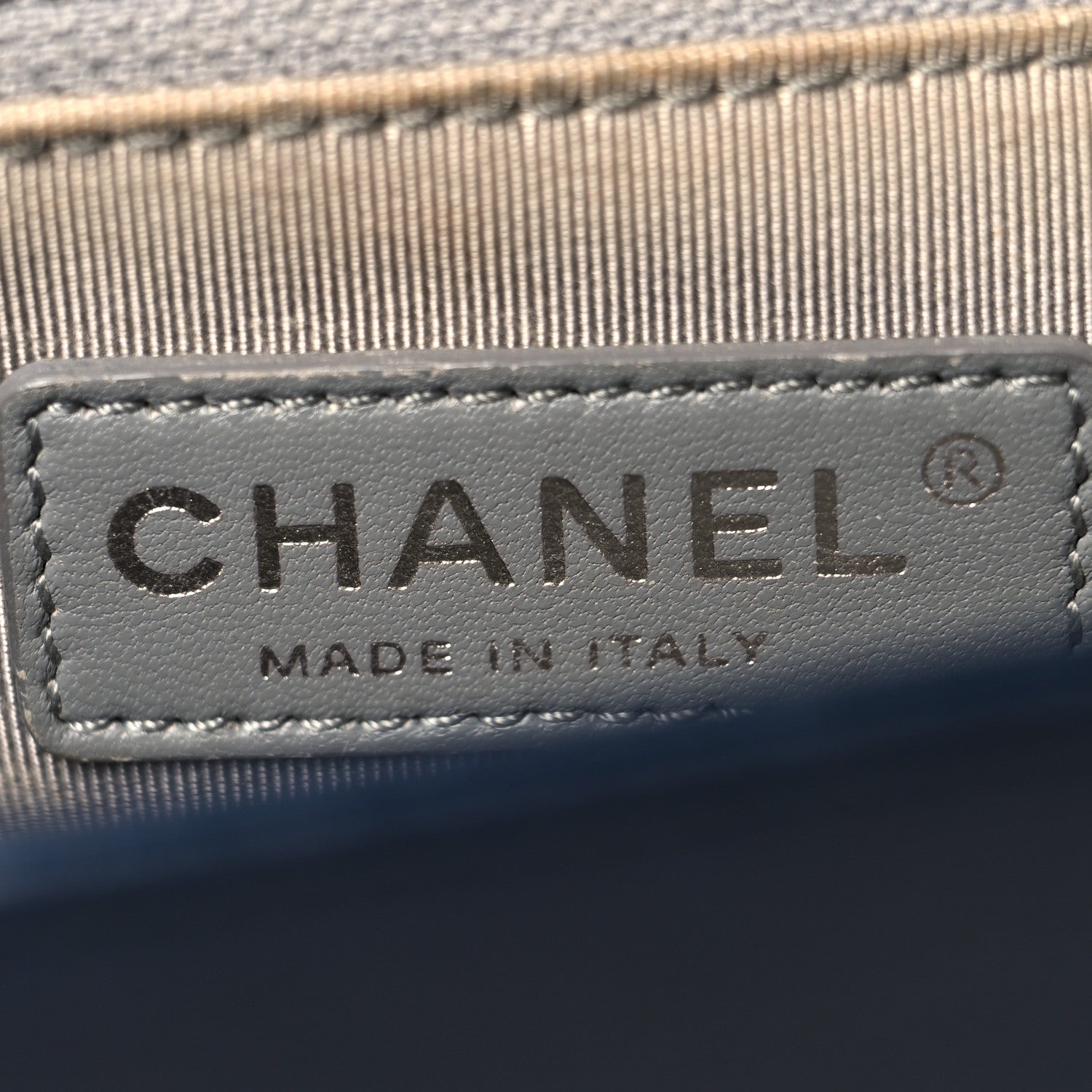 Chanel Calfskin Quilted Double Stitch New Medium Boy Flap Navy Blue 6 of 10