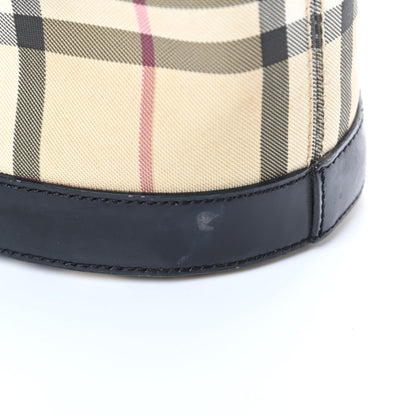 Burberry House Check Bucket Bag Black 16 of 18