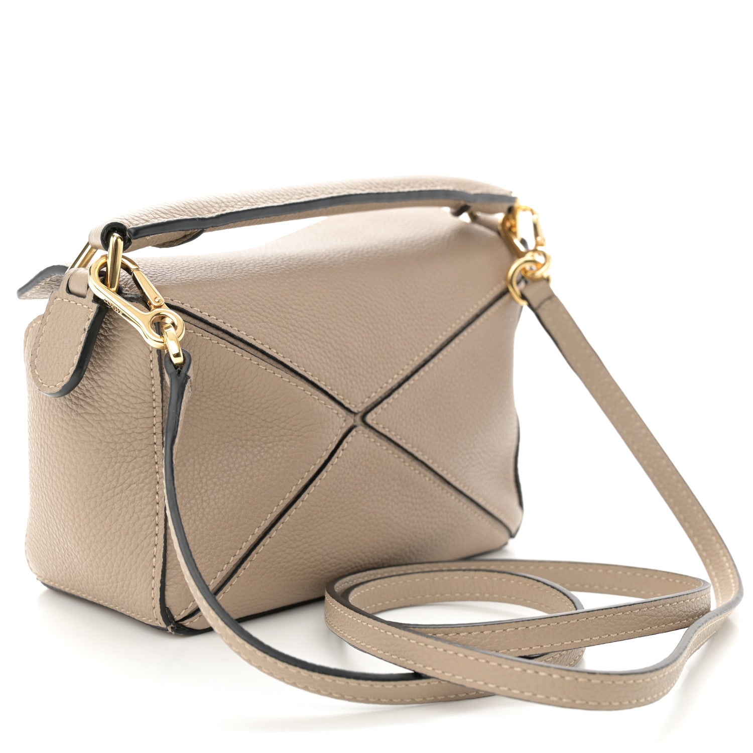 Loewe Calfskin Mini Puzzle Bag Sand 3 of 9