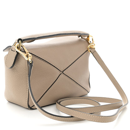 Loewe Calfskin Mini Puzzle Bag Sand 3 of 9
