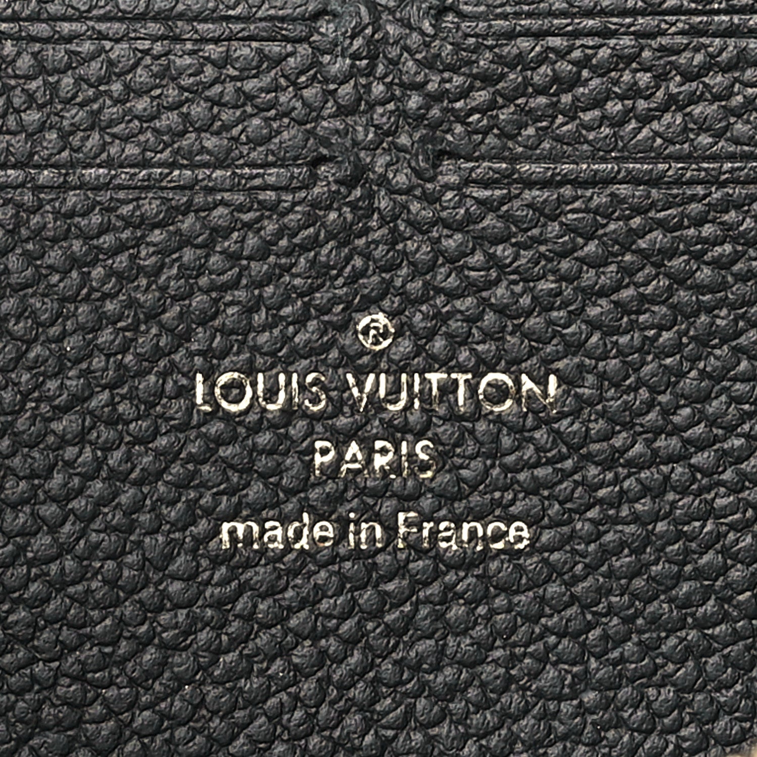 Louis Vuitton Empreinte Clemence Wallet Black 6 of 7