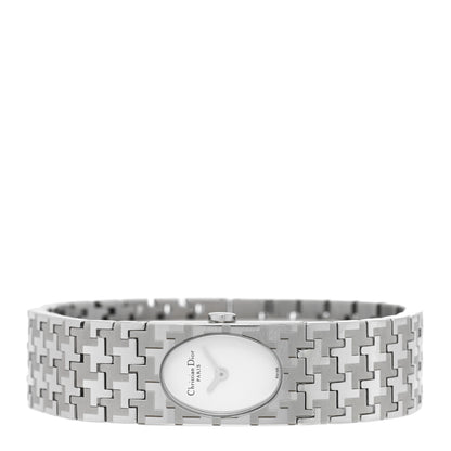 Christian Dior Stainless Steel 15mm Miss Dior Quartz Watch White 2 of 4