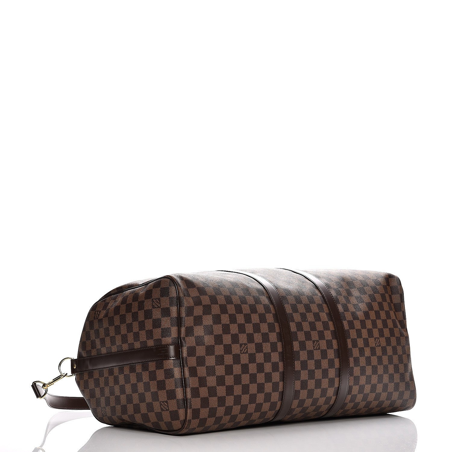 Louis Vuitton Damier Ebene Keepall Bandouliere 55 5 of 10