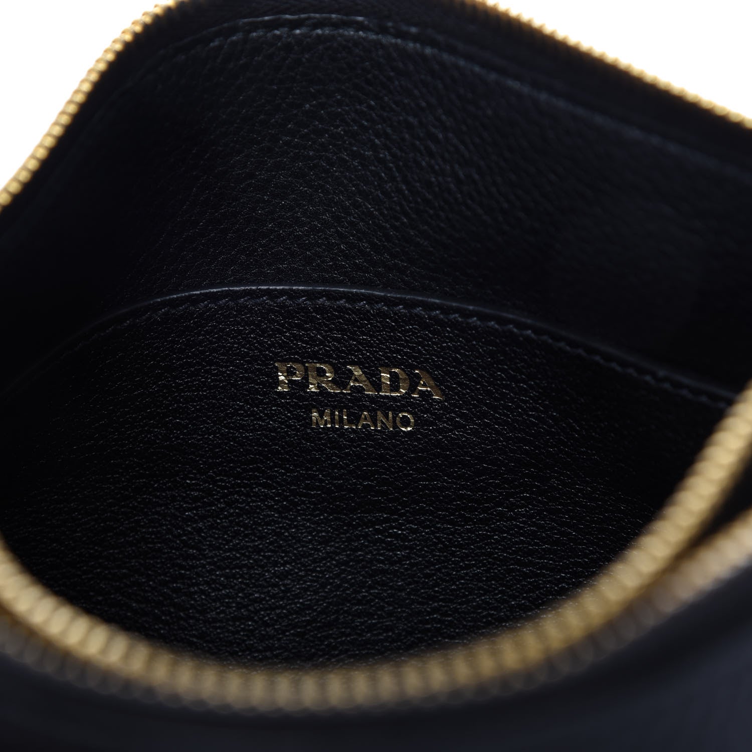 Prada Vitello Daino Double Zip Crossbody Bag Black 9 of 10