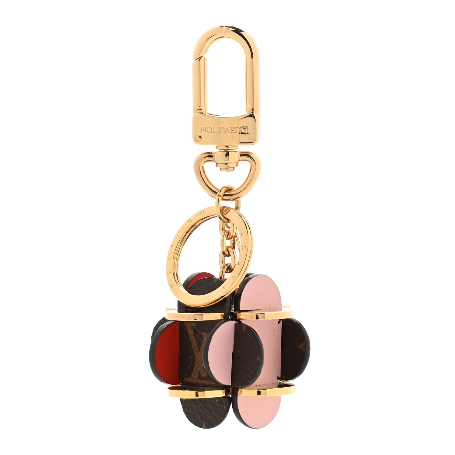 Louis Vuitton Monogram Flowering Bag Charm Key Ring 1 of 4