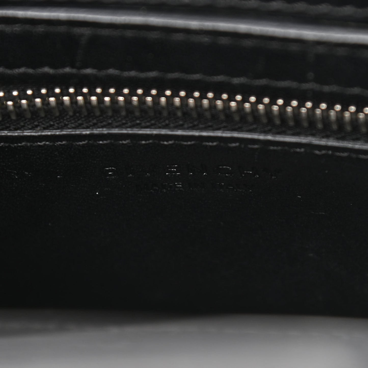 Smooth Calfskin Mini Horizon Satchel Black