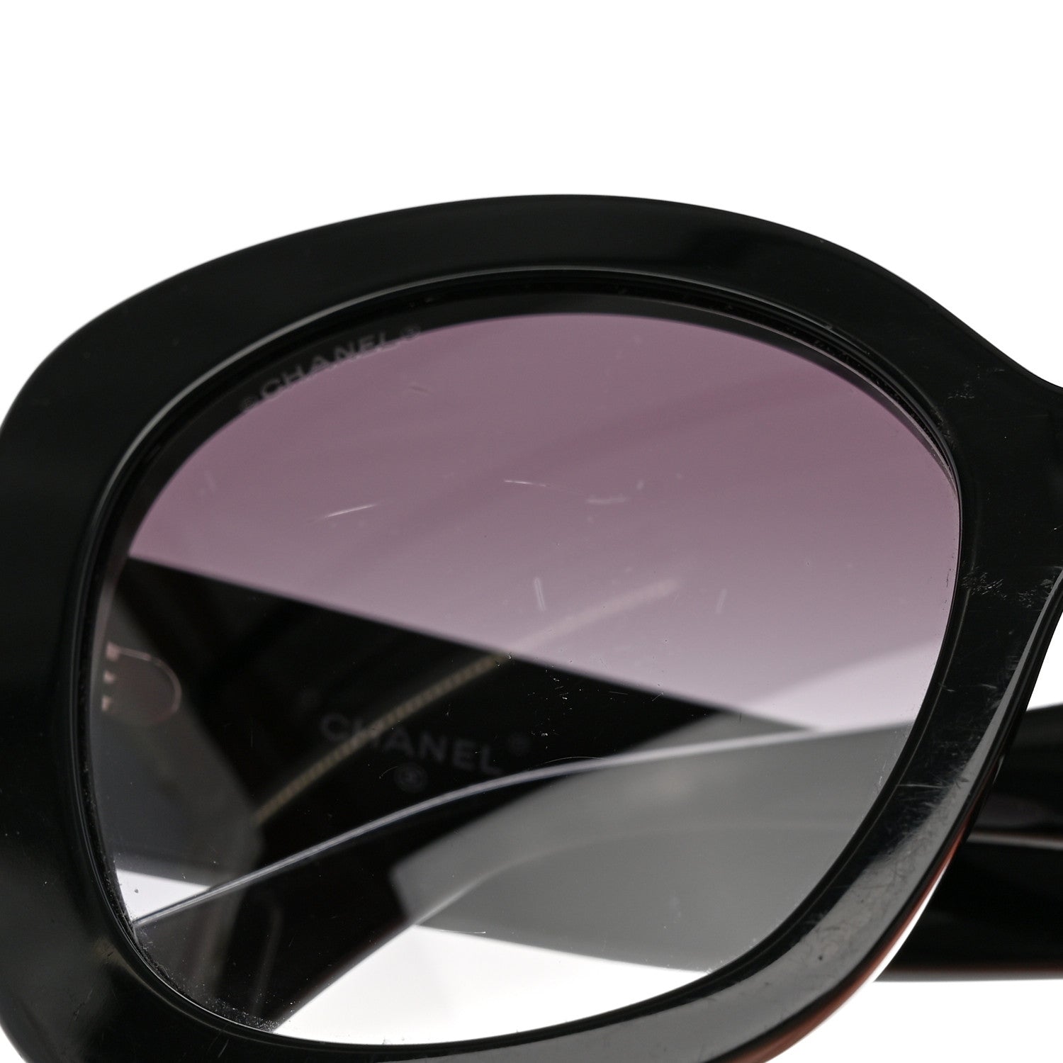 Chanel Acetate Sunglasses 71414A Black 10 of 11