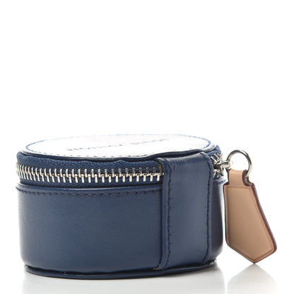 Louis Vuitton Calfskin Bijoux 8cm Jewelry Box Blue 3 of 6