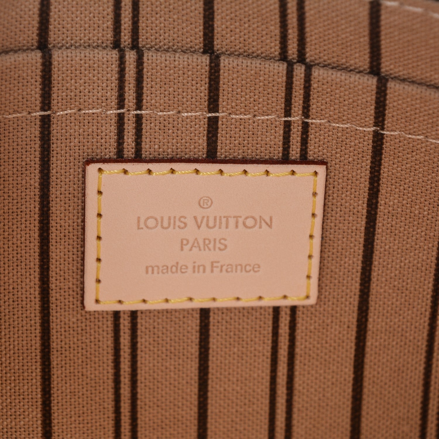 Louis Vuitton Monogram Neverfull MM GM Pochette 6 of 6