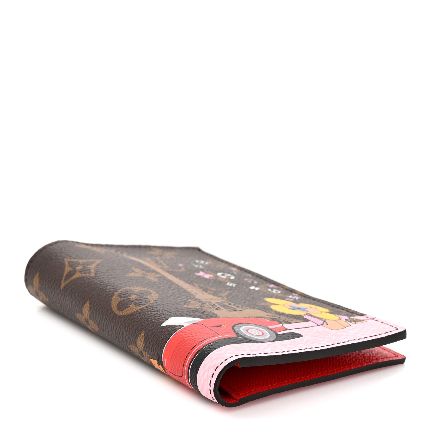 Louis Vuitton Monogram 2019 Christmas Animation Passport Cover Rouge 4 of 7