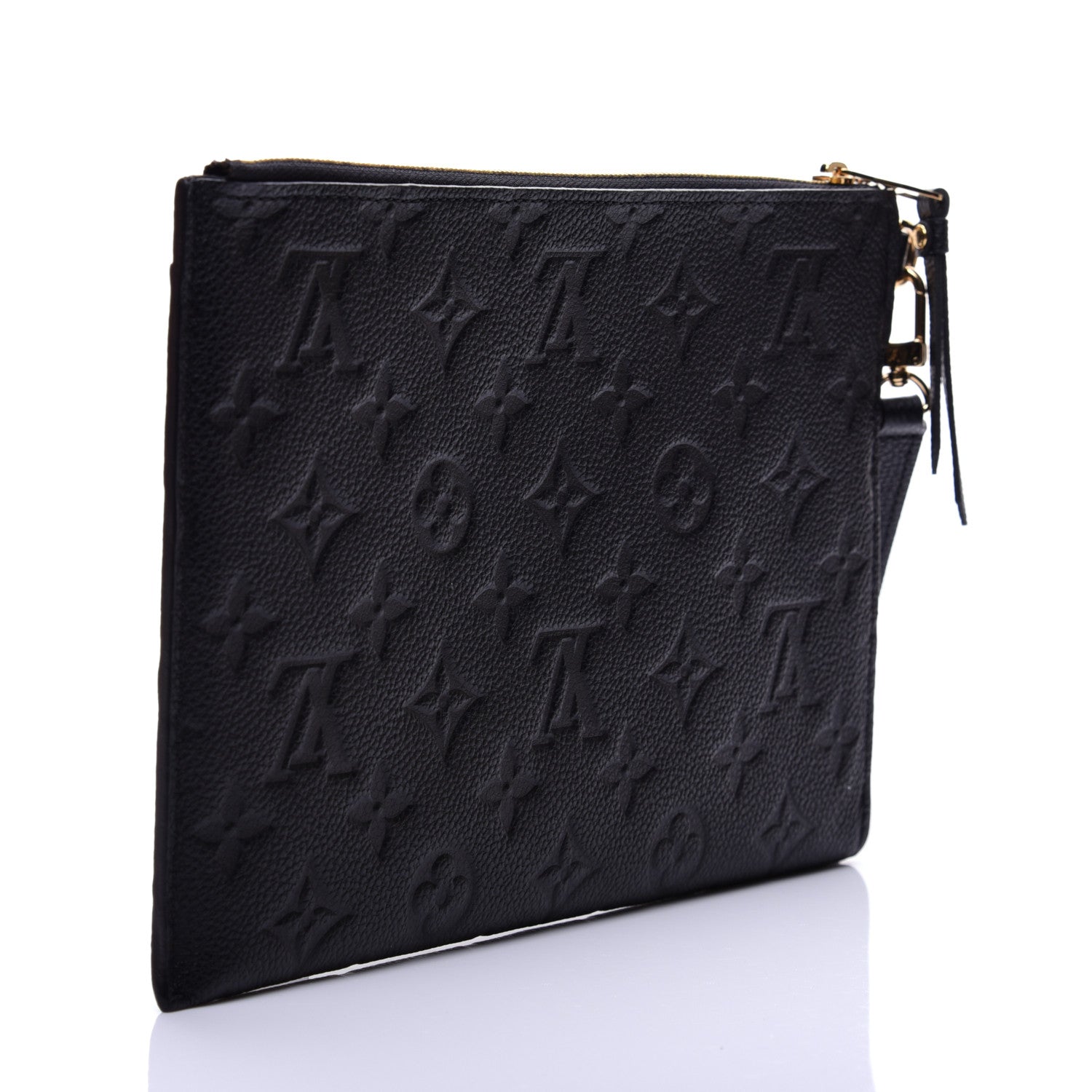 Louis Vuitton Empreinte Pochette Melanie MM Black 3 of 12