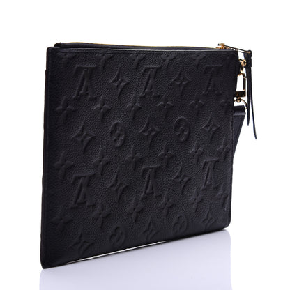 Louis Vuitton Empreinte Pochette Melanie MM Black 3 of 12
