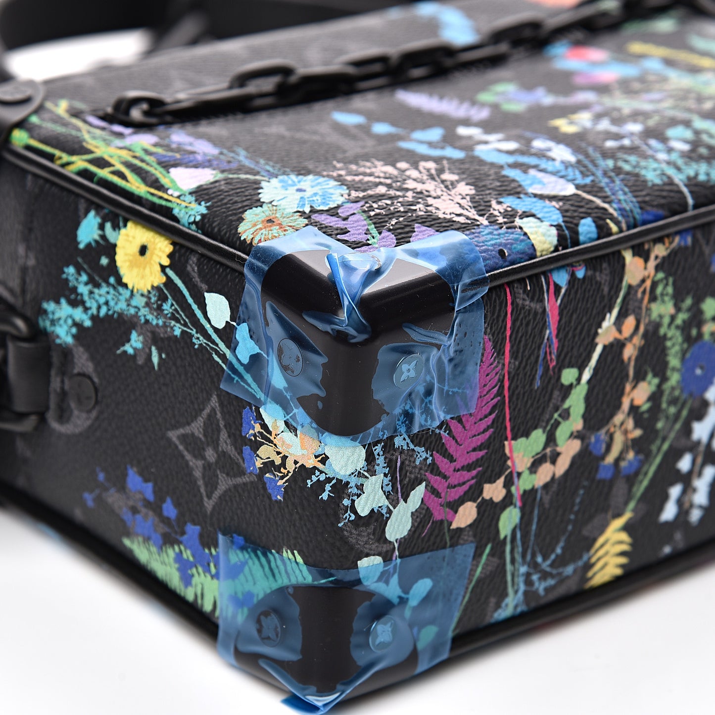 Monogram Eclipse Flower Print Mini Soft Trunk