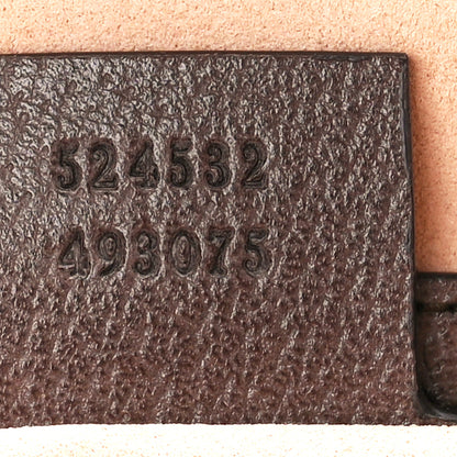 Gucci GG Supreme Monogram Web Medium Ophidia Boston Brown 7 of 11