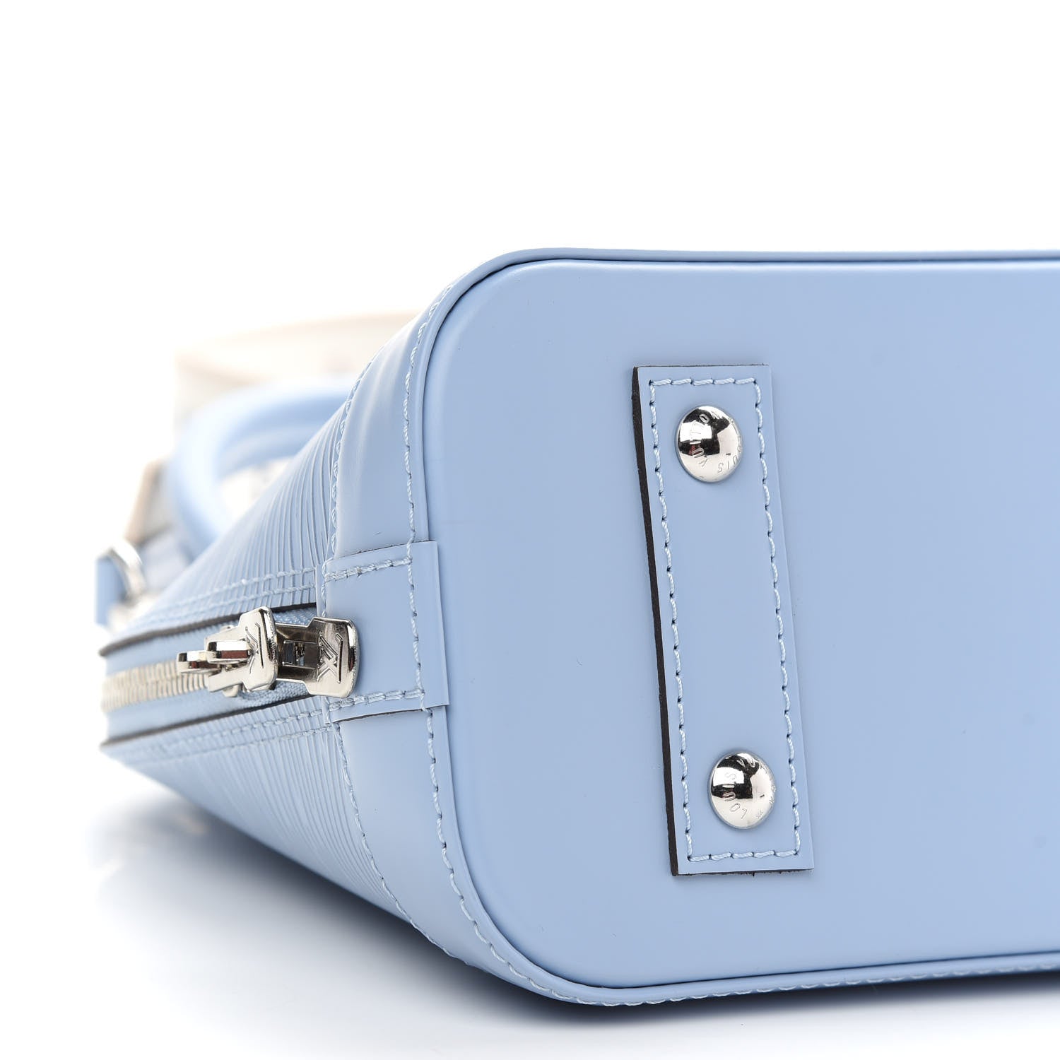 Louis Vuitton Epi Jacquard Alma BB Bleu Nuage 6 of 7