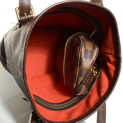 Louis Vuitton Damier Ebene Marais Bucket 23 5 of 7