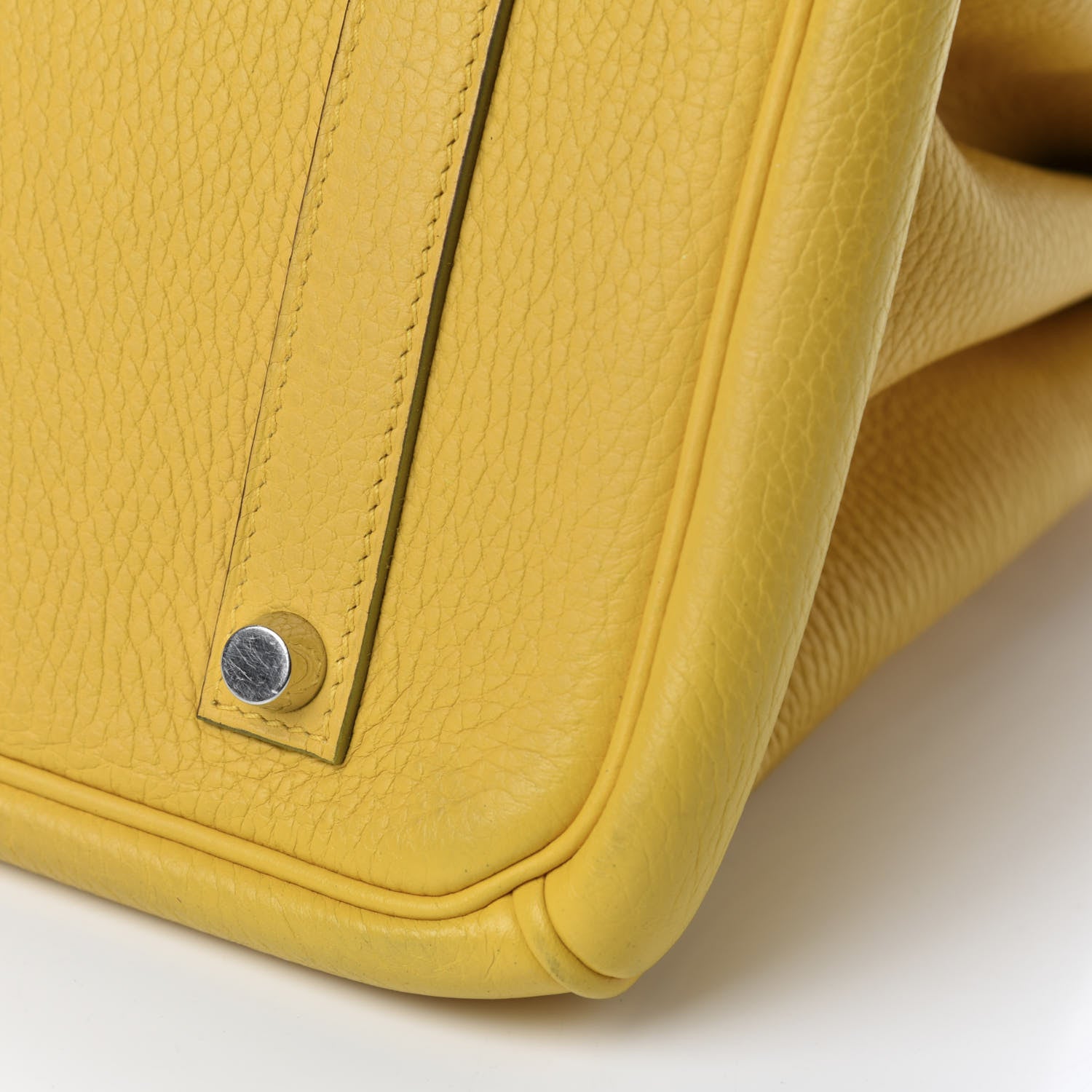 Hermes Taurillon Clemence Birkin 35 Soleil 24 of 24