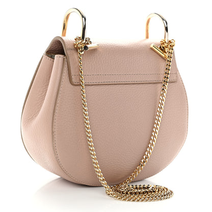 Chloe Grained Lambskin Drew Shoulder Bag Biscotti Beige 3 of 13