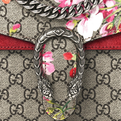 Gucci GG Supreme Monogram Blooms Mini Dionysus Shoulder Bag Beige Multicolor Dry Rose 8 of 11