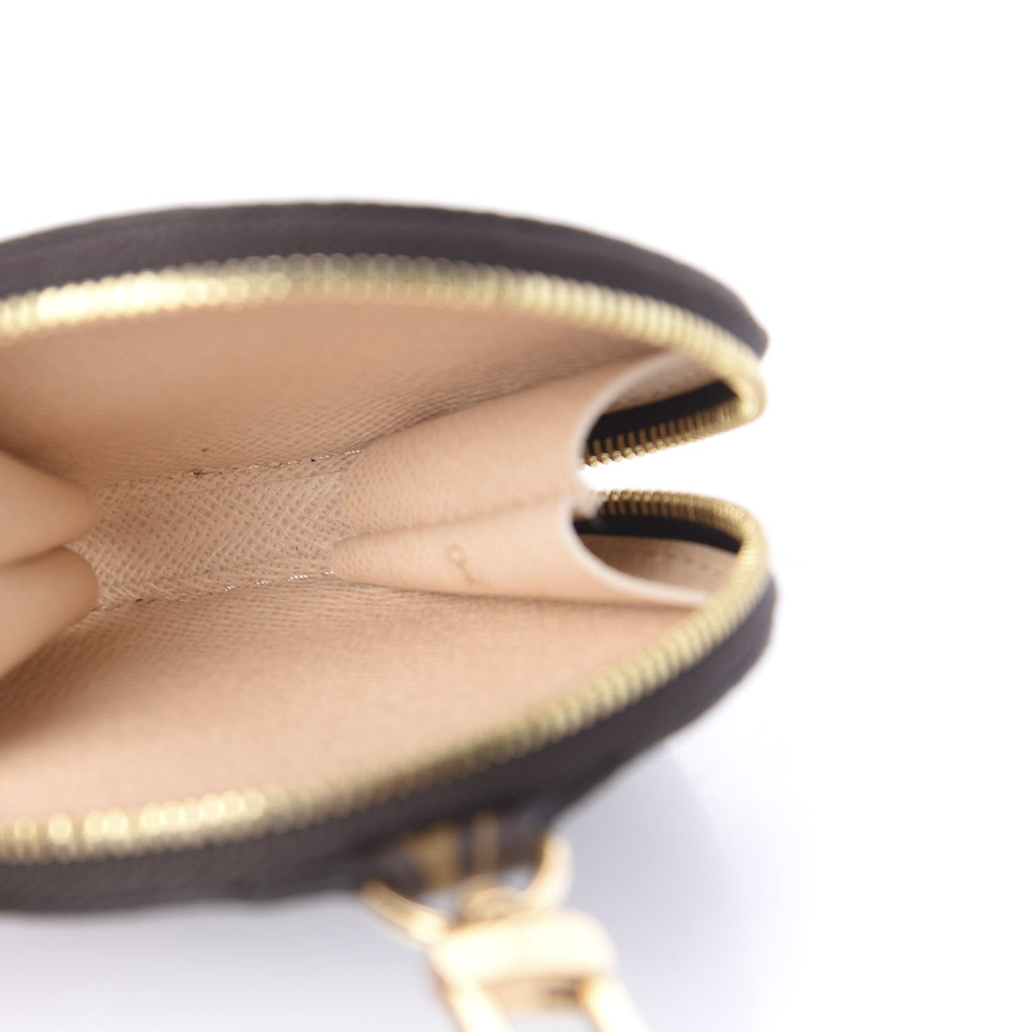 Louis Vuitton Monogram Multi Pochette Accessories Round Coin Purse 3 of 4