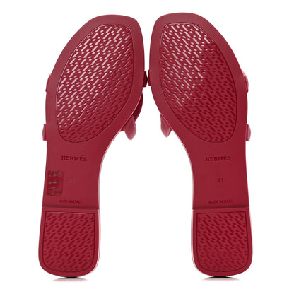 Hermes Rubber Aloha Sandals 41 Rose Baie 7 of 10