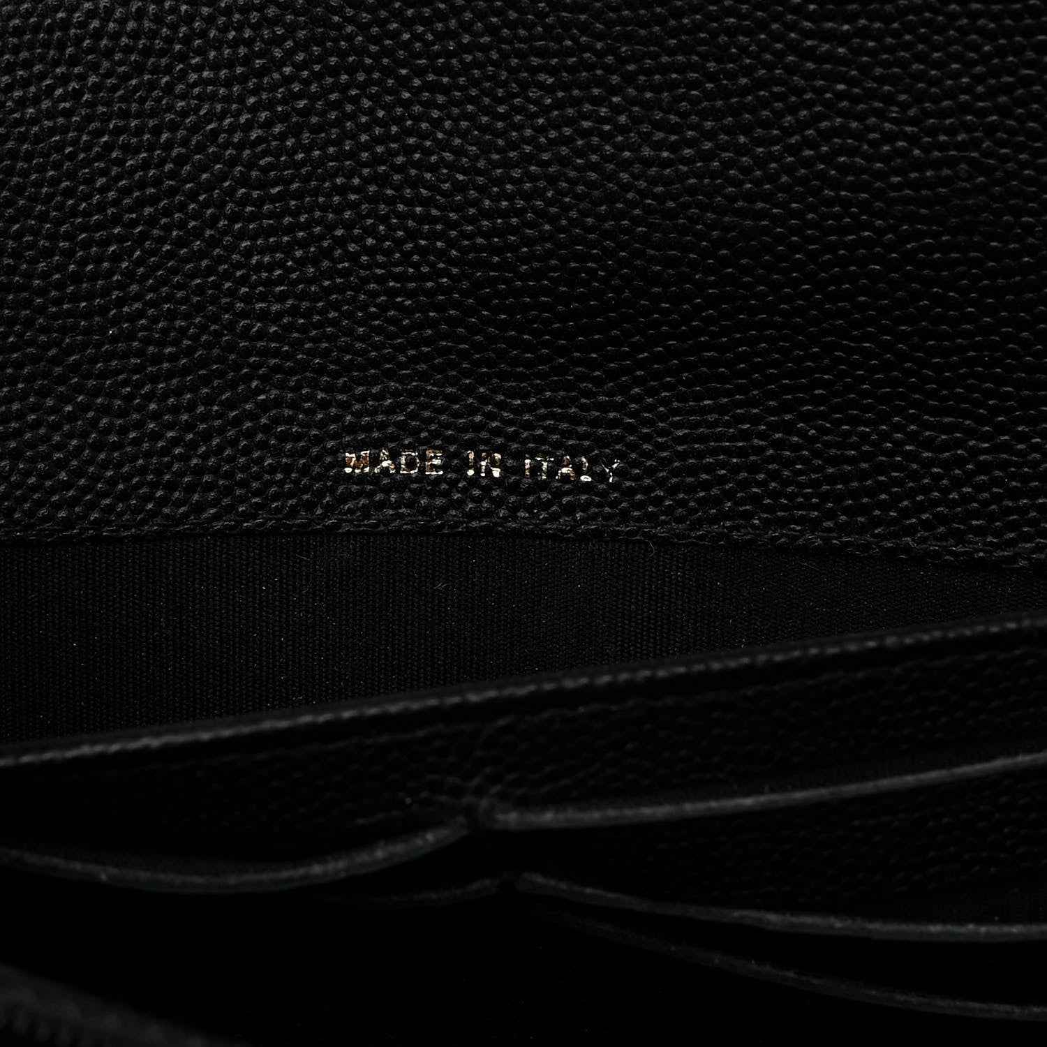 Chanel Caviar Quilted Large Boy Gusset Flap Wallet Black 7 of 10
