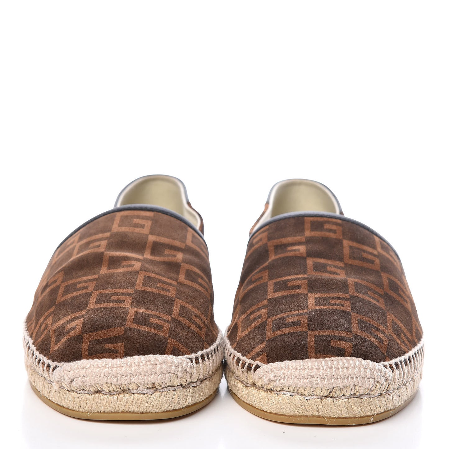 Suede Square G Mens Espadrilles 9 Sigaro