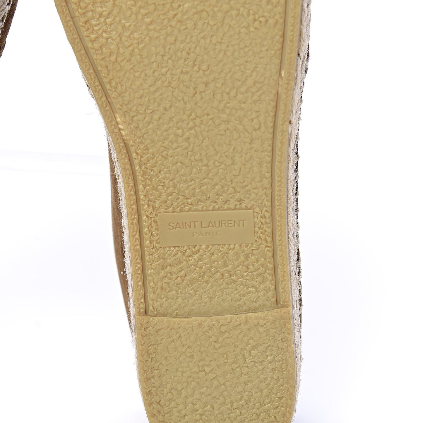 Suede Monogram Espadrilles 38 Brown