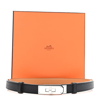 Hermes Epsom Kelly Belt Black 4 of 4