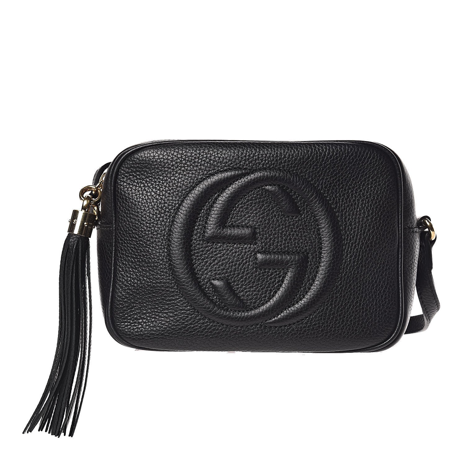 Gucci Pebbled Calfskin Small Soho Disco Bag Black 1 of 11